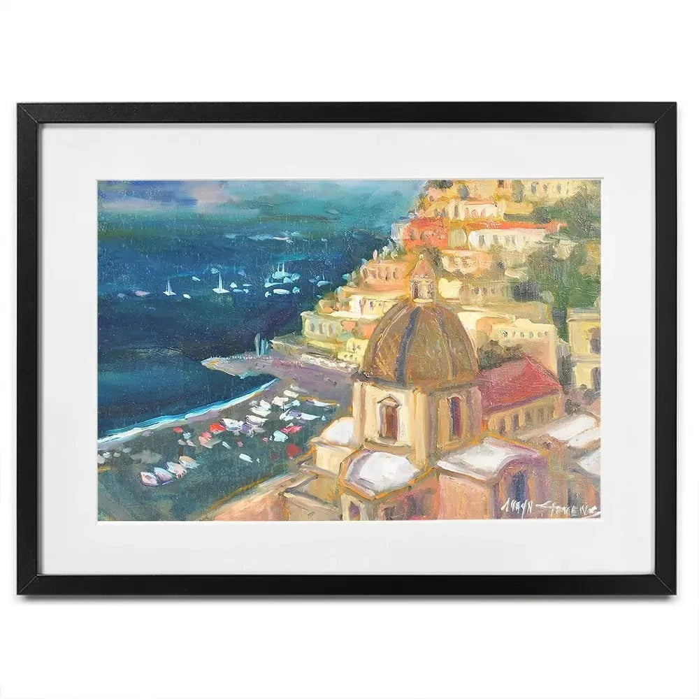 Lovely Coastal View Framed Art Print Lovely Coastal View Framed Art Print wall art product Allayn Stevens