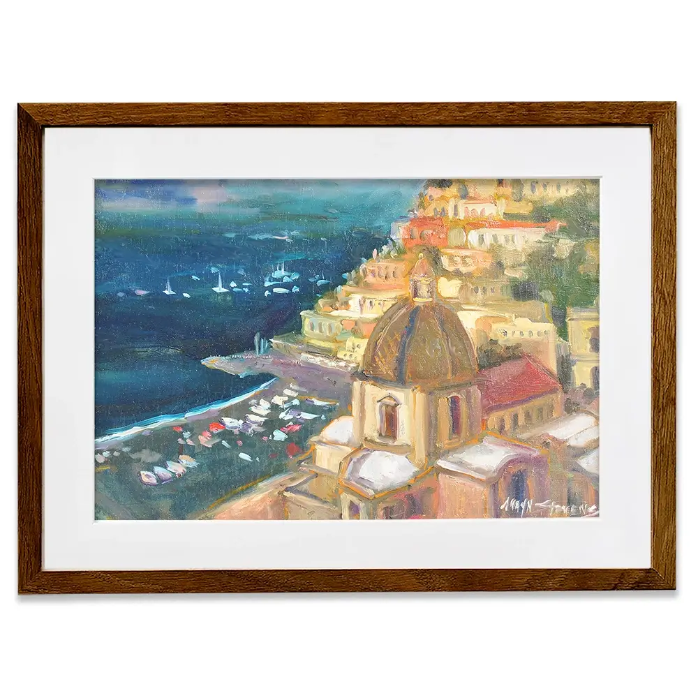 Lovely Coastal View Framed Art Print Lovely Coastal View Framed Art Print wall art product Allayn Stevens