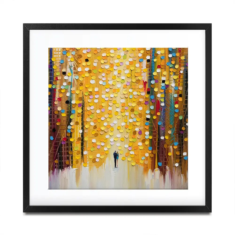 Lover's Journey Square Framed Art Print Lover's Journey Square Framed Art Print wall art product Ekaterina Ermilkina