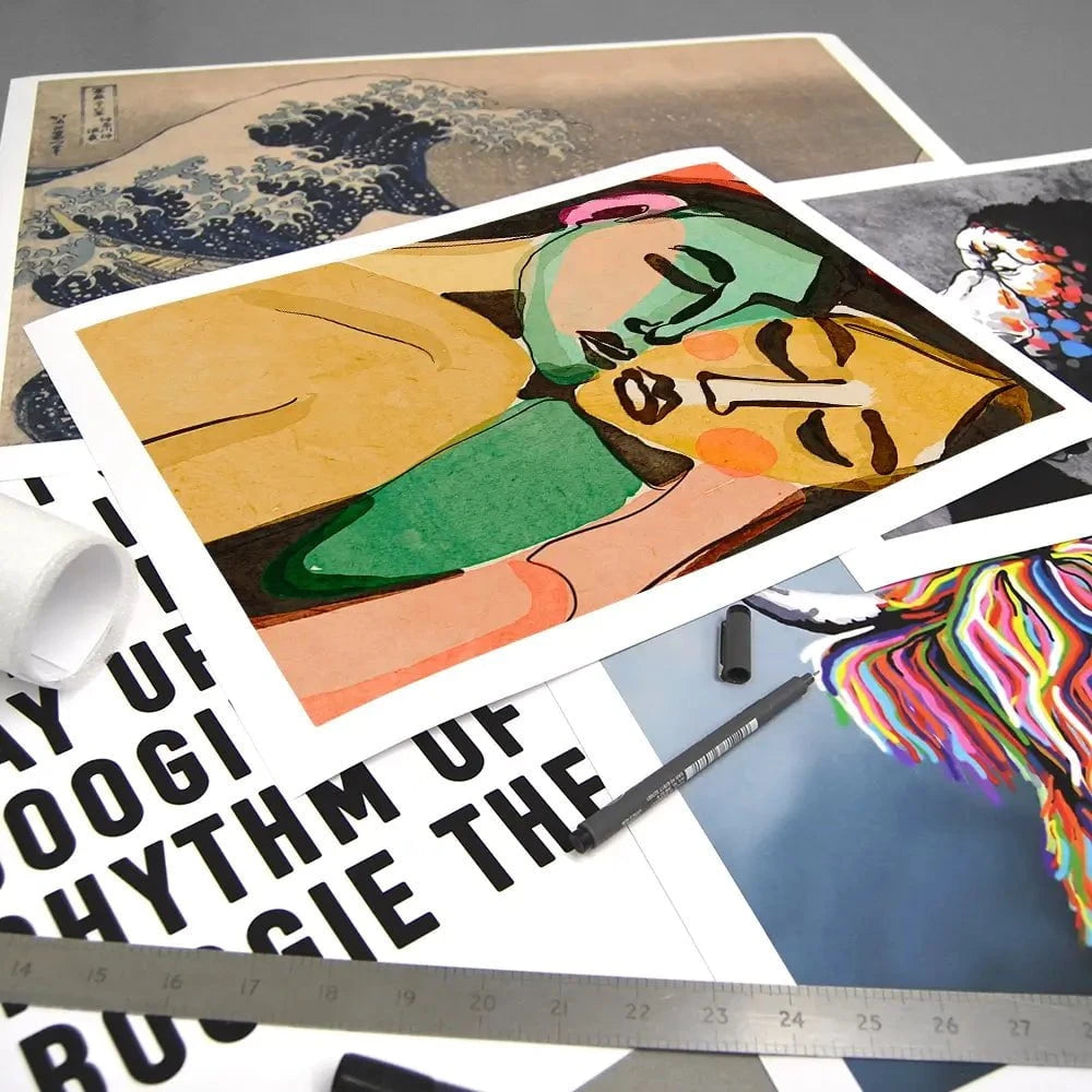 Lovers Art Print Lovers Art Print wall art product Treechild