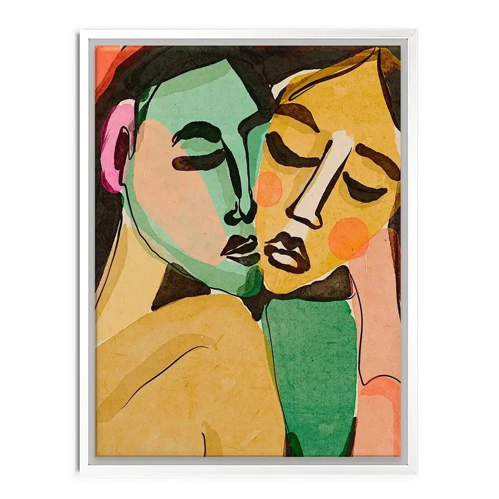 Lovers Canvas Print Lovers Canvas Print wall art product Treechild