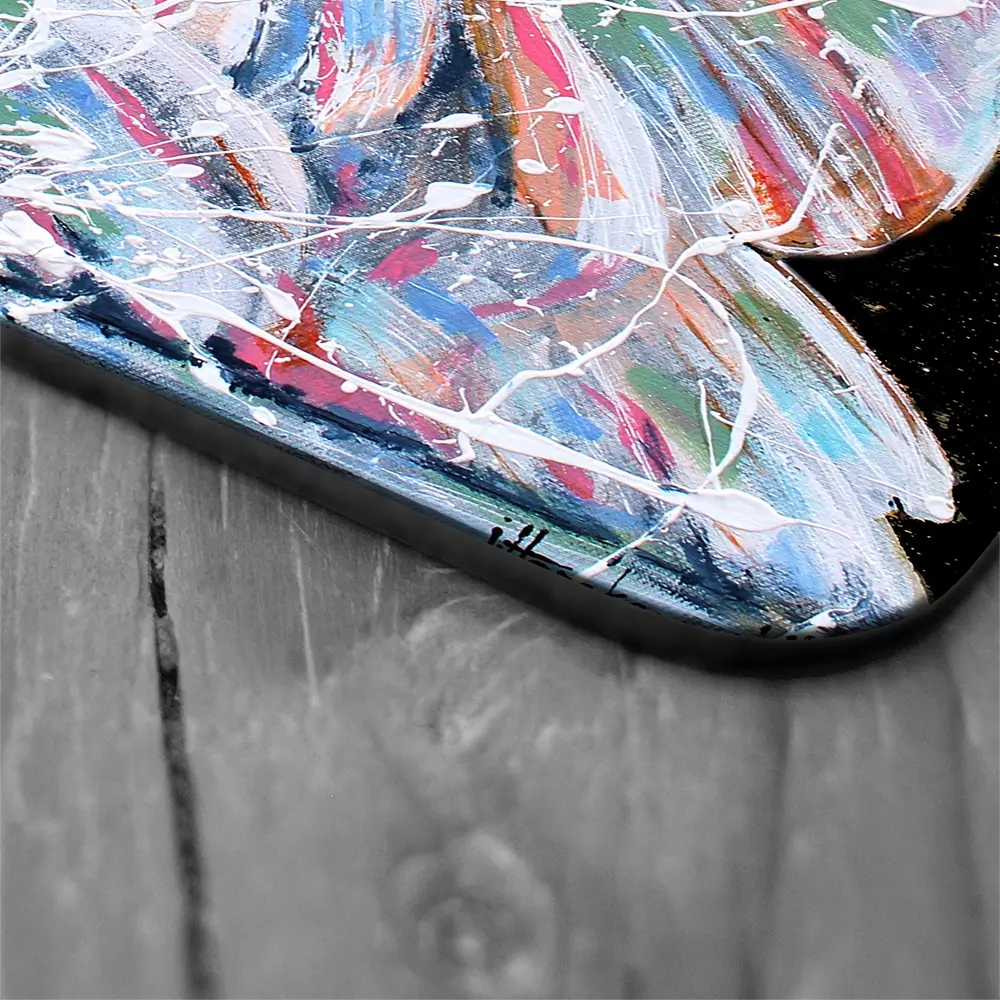 Loyal Swan Coaster Set Loyal Swan Coaster Set wall art product Studio Paint-Ing