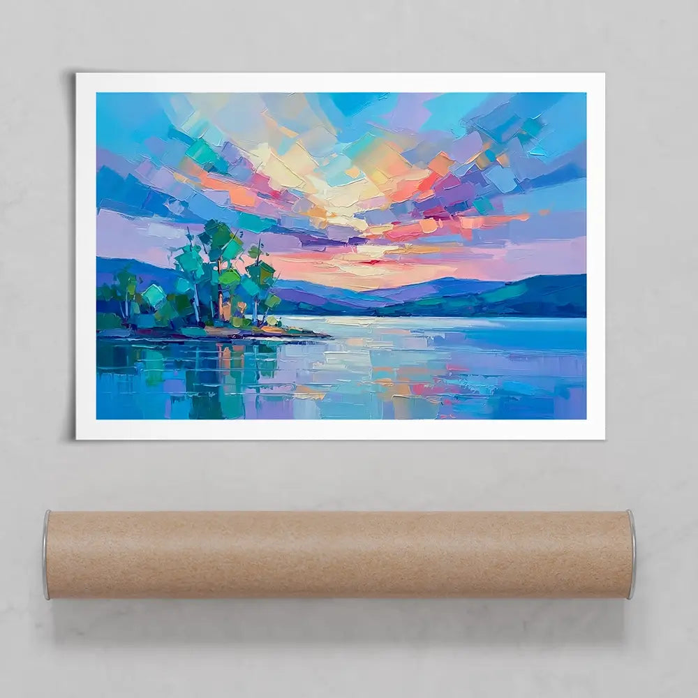 Lucious Lakeside Art Print Lucious Lakeside Art Print wall art product David Alexander Elder