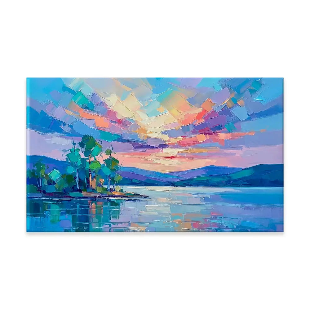 Lucious Lakeside Canvas Print Lucious Lakeside Canvas Print wall art product David Alexander Elder
