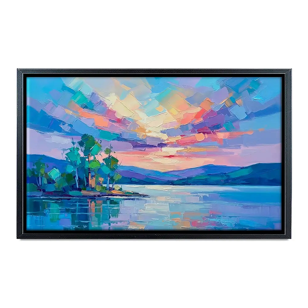 Lucious Lakeside Canvas Print Lucious Lakeside Canvas Print wall art product David Alexander Elder