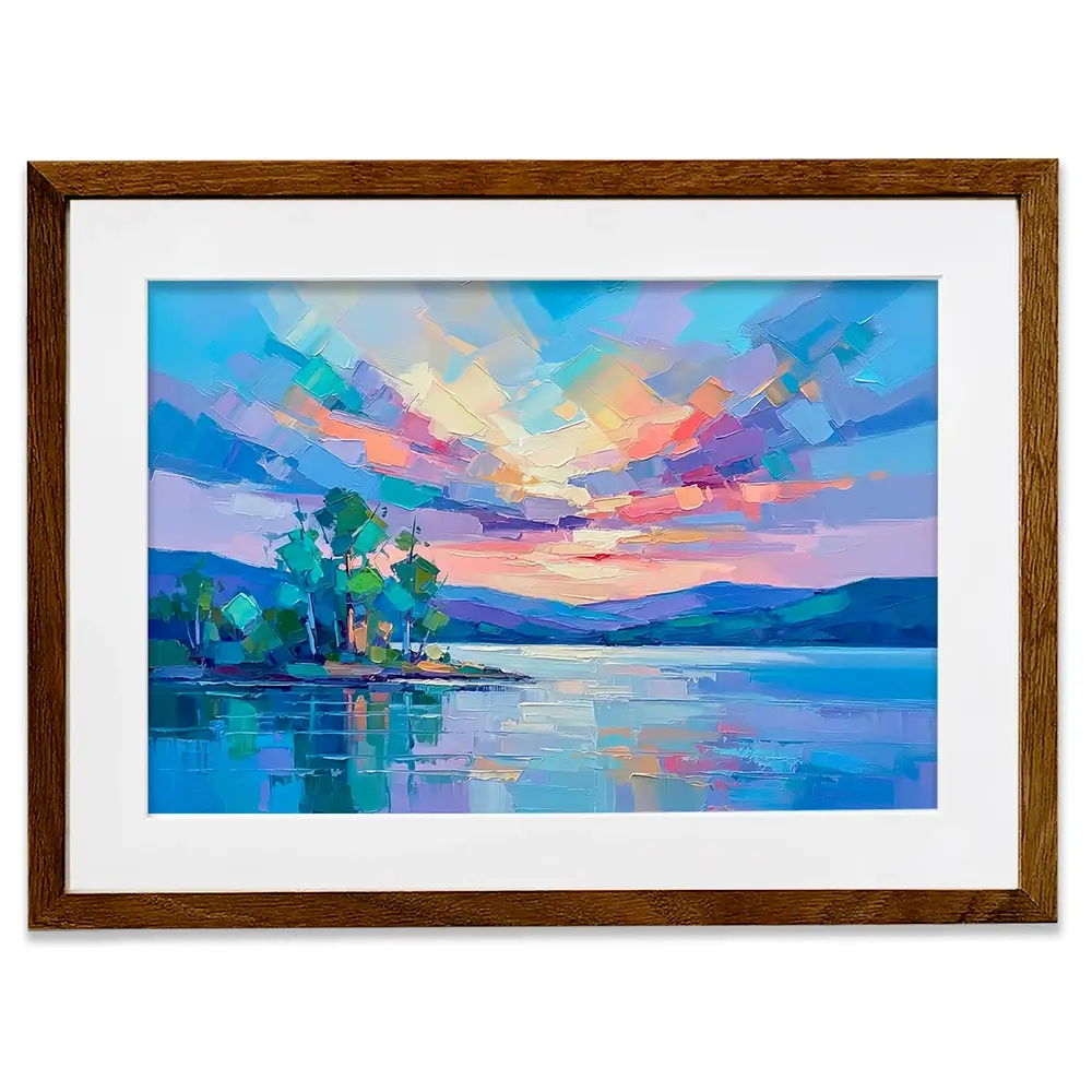 Lucious Lakeside Framed Art Print Lucious Lakeside Framed Art Print wall art product David Alexander Elder
