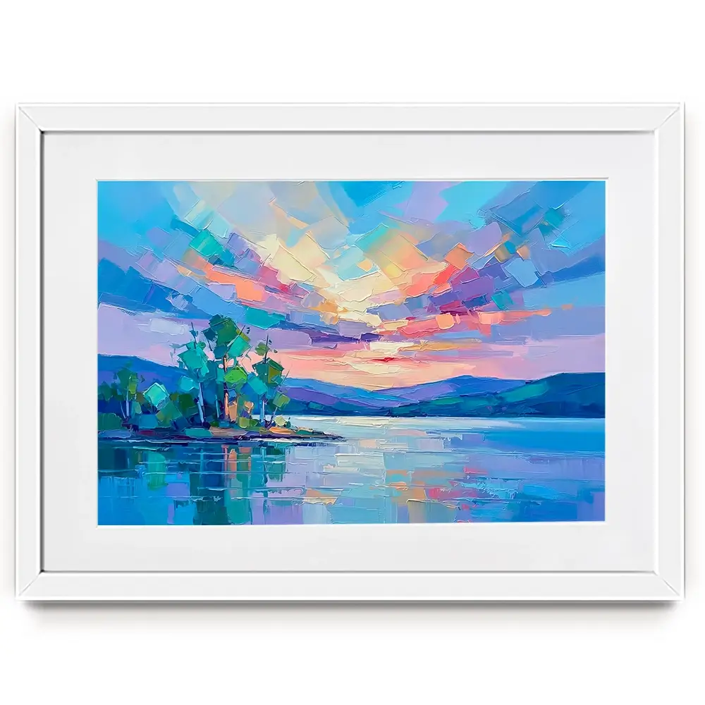 Lucious Lakeside Framed Art Print Lucious Lakeside Framed Art Print wall art product David Alexander Elder