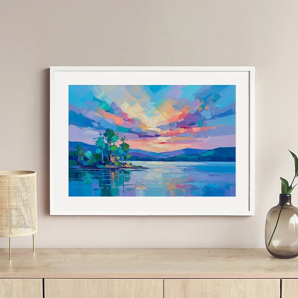 Lucious Lakeside Framed Art Print Lucious Lakeside Framed Art Print wall art product David Alexander Elder