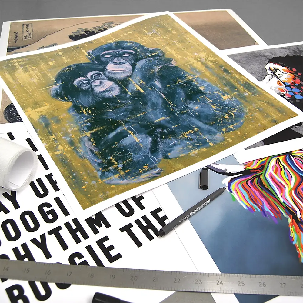 Lucky Square Art Print Lucky Square Art Print wall art product Studio Paint-Ing