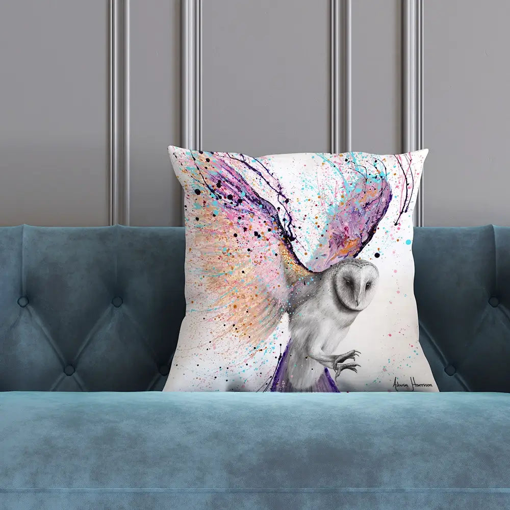 Luminous Luna Owl Cushion Luminous Luna Owl Cushion wall art product Ashvin Harrison