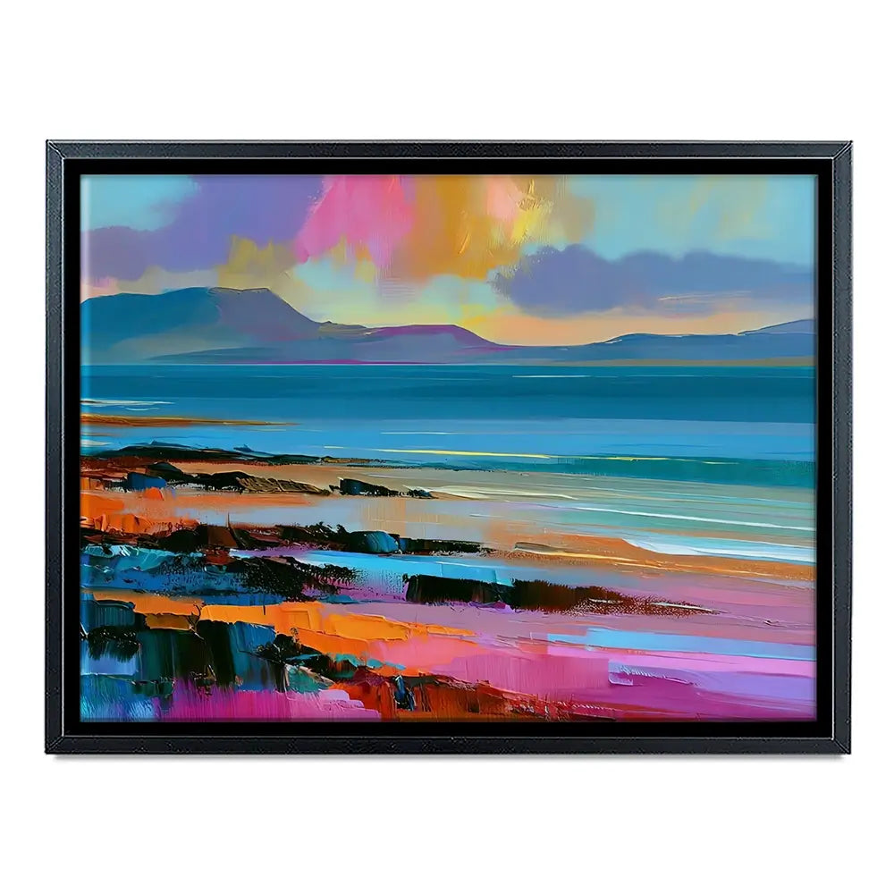 Luminous West Coast At Dusk Canvas Print Luminous West Coast At Dusk Canvas Print wall art product David Alexander Elder