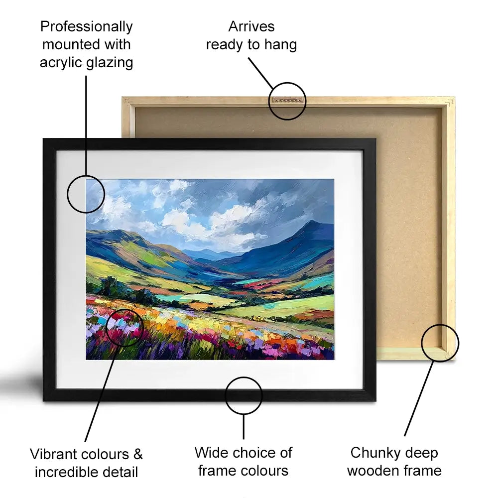 Lush Laggan Framed Art Print Lush Laggan Framed Art Print wall art product David Alexander Elder
