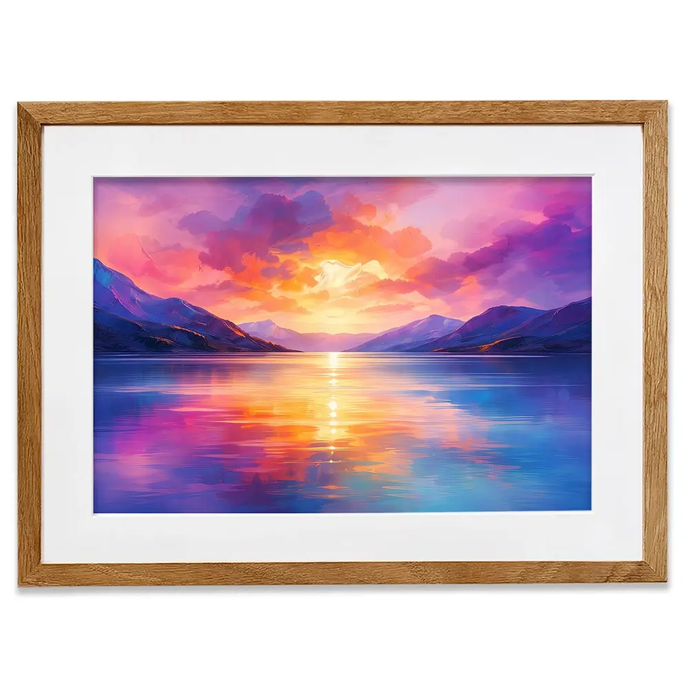 Lush Lomond Framed Art Print Lush Lomond Framed Art Print wall art product David Alexander Elder