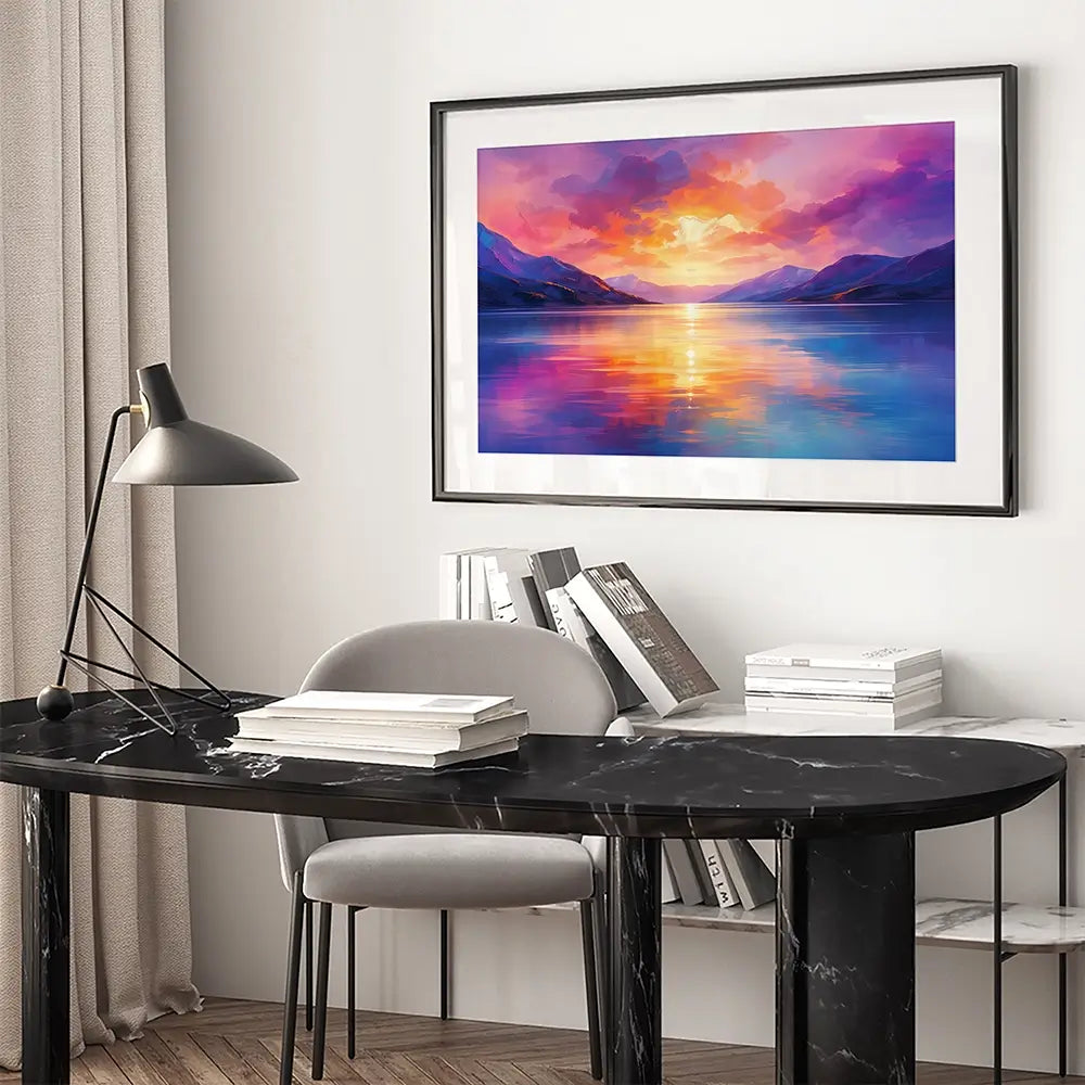 Lush Lomond Framed Art Print Lush Lomond Framed Art Print wall art product David Alexander Elder