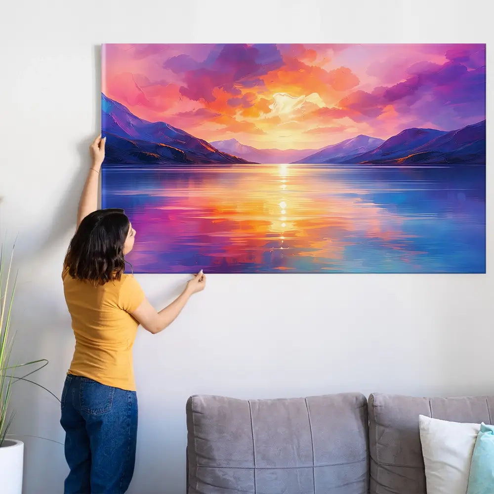 Lush Lomond Oversized Canvas Print Lush Lomond Oversized Canvas Print wall art product Art Print Shop