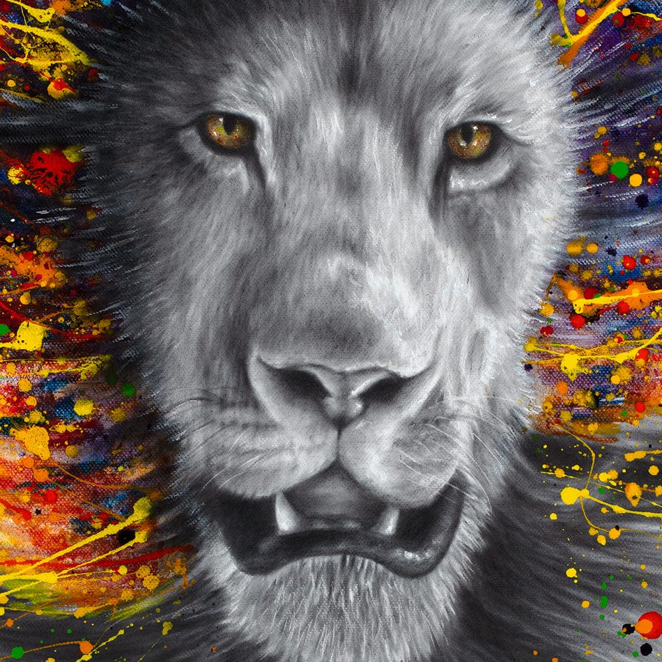 Luxor Lion Art Print wall art product Ashvin Harrison