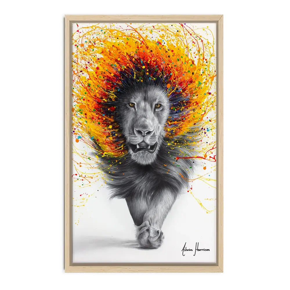Luxor Lion Canvas Print Luxor Lion Canvas Print wall art product Ashvin Harrison