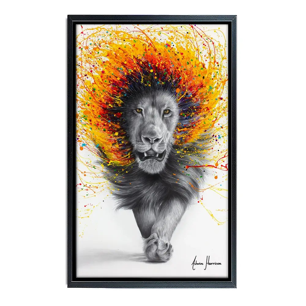 Luxor Lion Canvas Print Luxor Lion Canvas Print wall art product Ashvin Harrison