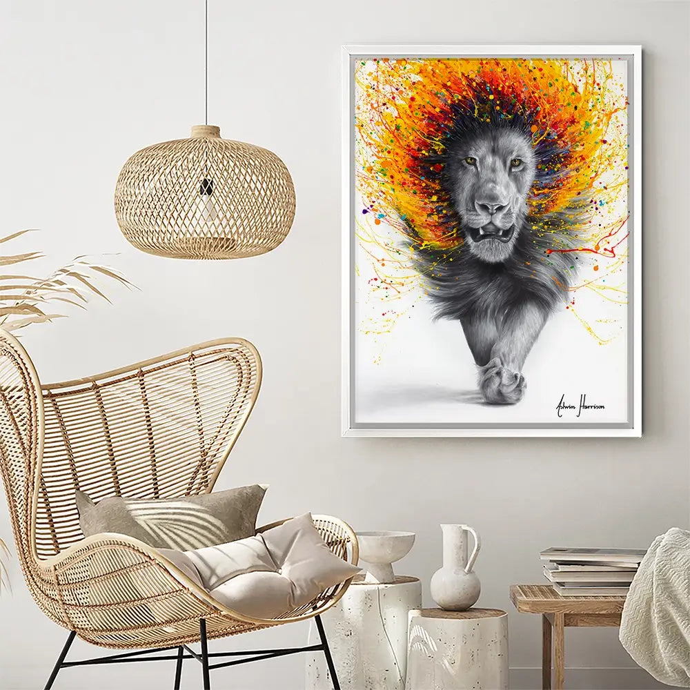 Luxor Lion Canvas Print Luxor Lion Canvas Print wall art product Ashvin Harrison