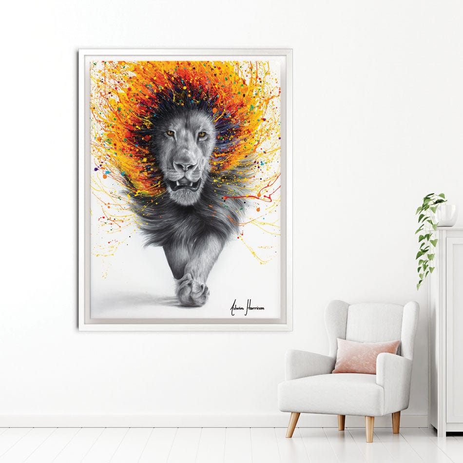 Luxor Lion Canvas Print wall art product Ashvin Harrison