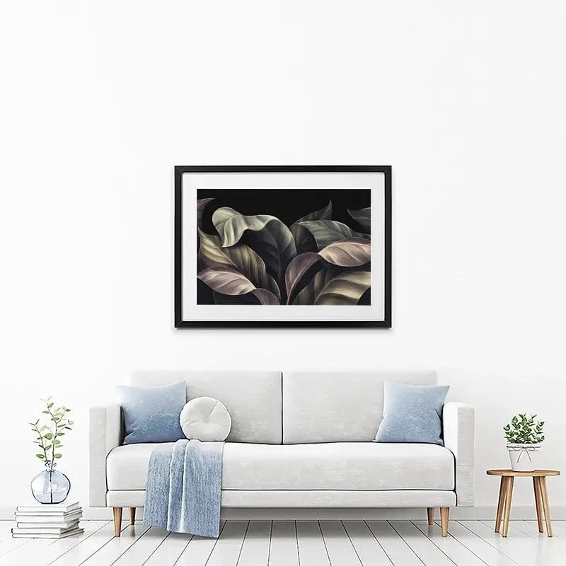 Luxury Tropics Framed Art Print Luxury Tropics Framed Art Print wall art product Alenarbuz / Shutterstock