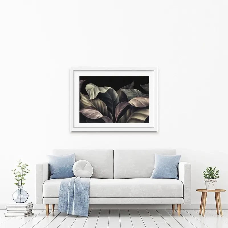 Luxury Tropics Framed Art Print Luxury Tropics Framed Art Print wall art product Alenarbuz / Shutterstock