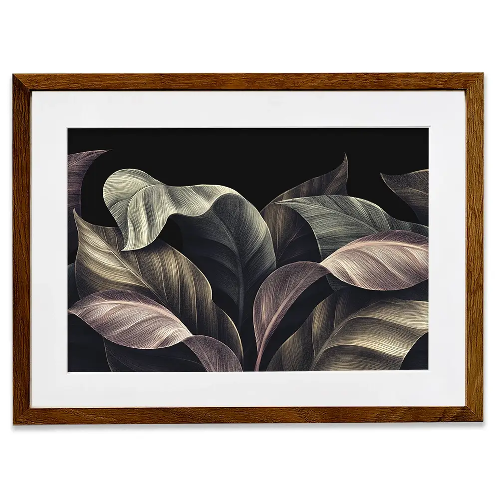 Luxury Tropics Framed Art Print Luxury Tropics Framed Art Print wall art product Alenarbuz / Shutterstock