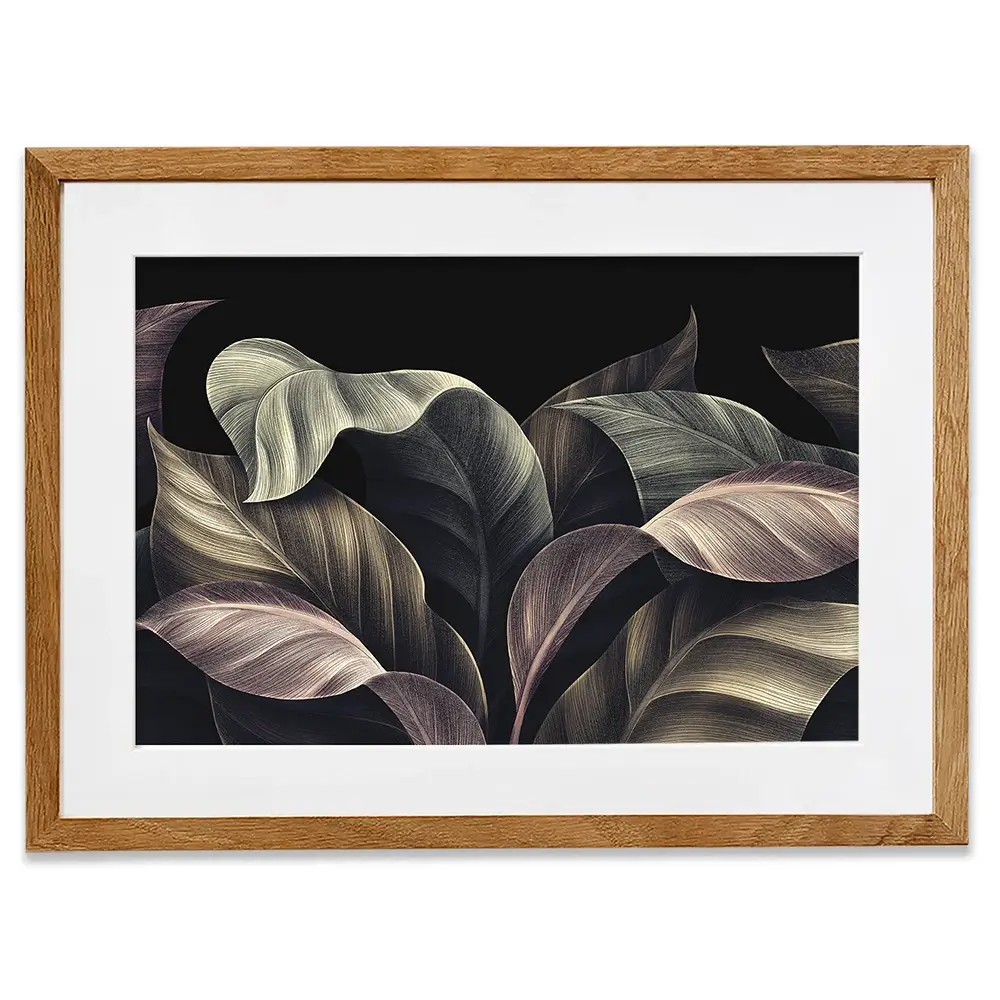 Luxury Tropics Framed Art Print Luxury Tropics Framed Art Print wall art product Alenarbuz / Shutterstock
