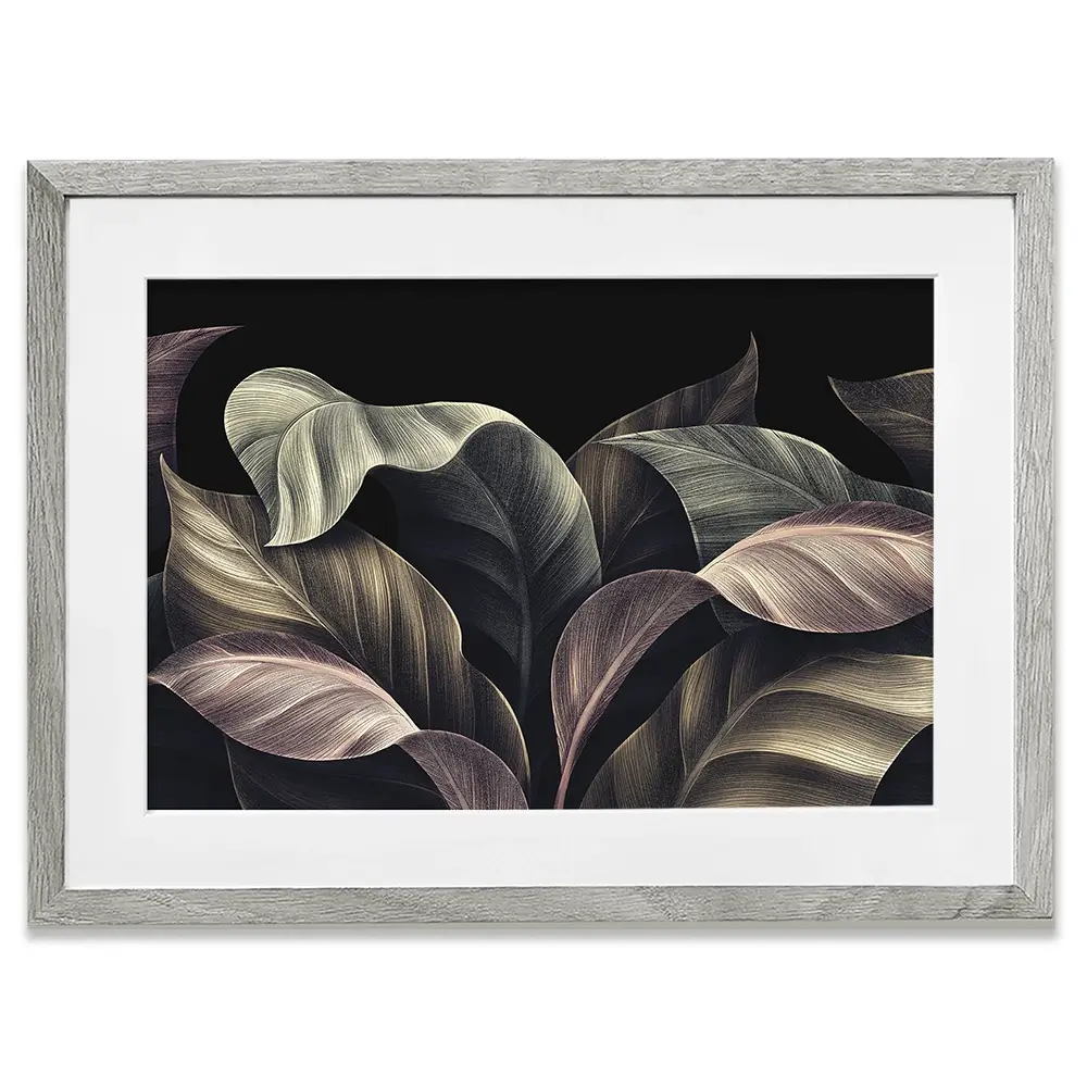 Luxury Tropics Framed Art Print Luxury Tropics Framed Art Print wall art product Alenarbuz / Shutterstock