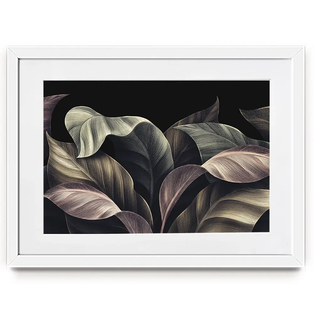 Luxury Tropics Framed Art Print Luxury Tropics Framed Art Print wall art product Alenarbuz / Shutterstock