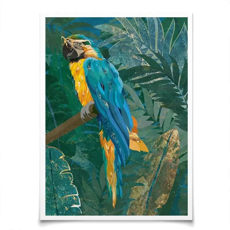 Macaw Art Print Macaw Art Print wall art product Sarah Manovski
