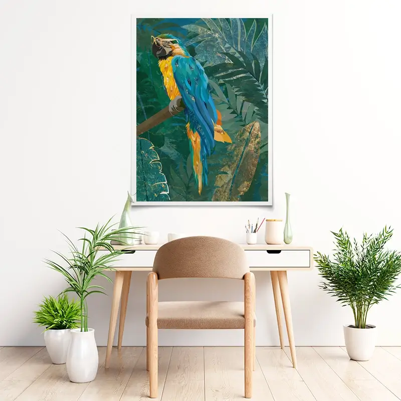 Macaw Art Print Macaw Art Print wall art product Sarah Manovski
