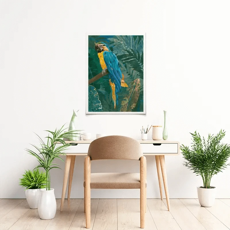 Macaw Art Print Macaw Art Print wall art product Sarah Manovski