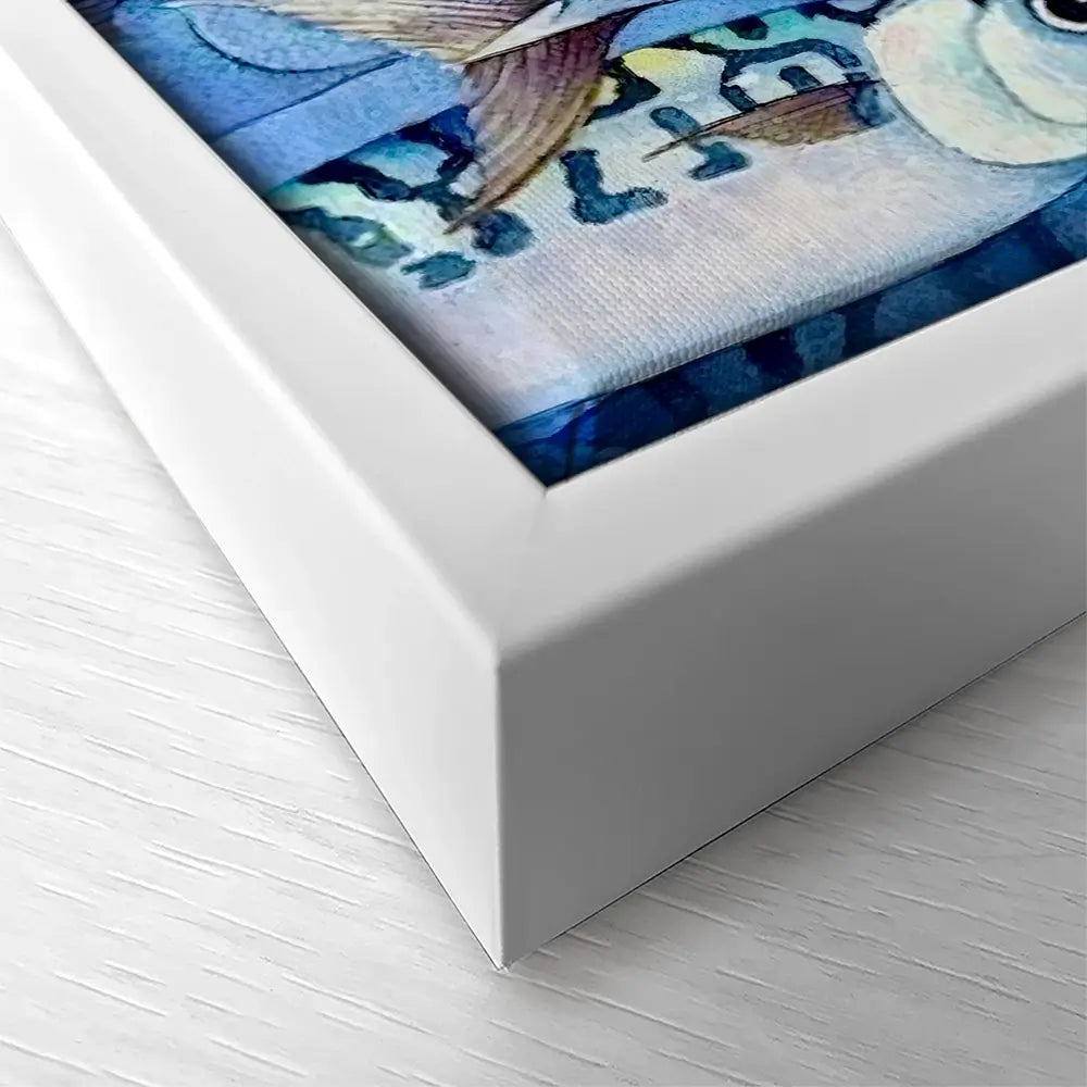 Mackerel Shoal Square Canvas Print Mackerel Shoal Square Canvas Print wall art product David Alexander Elder