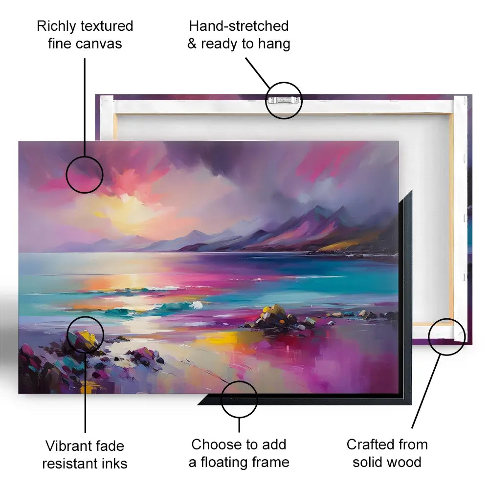 Magenta Skye Canvas Print Magenta Skye Canvas Print wall art product David Alexander Elder