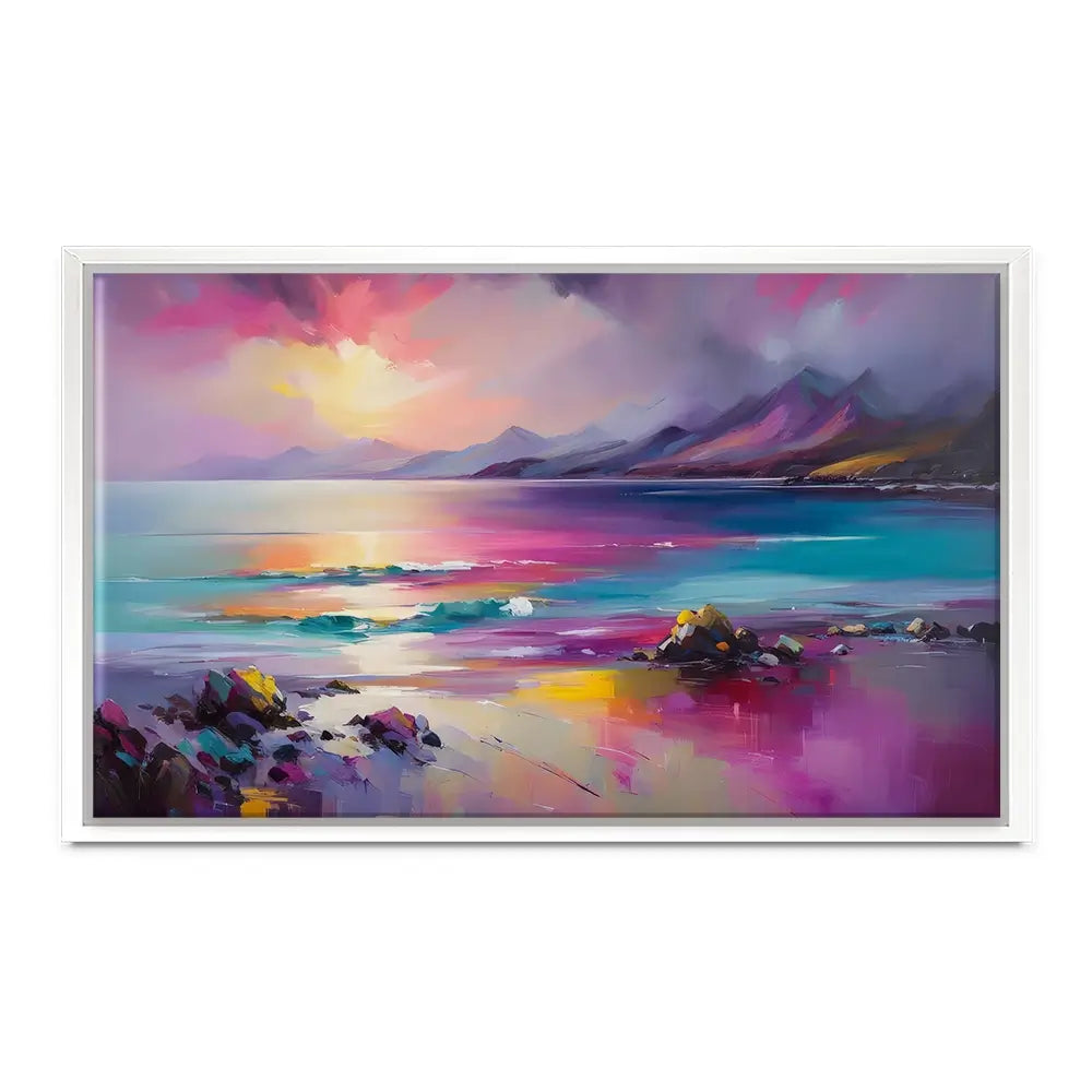 Magenta Skye Oversized Canvas Print Magenta Skye Oversized Canvas Print wall art product Art Print Shop