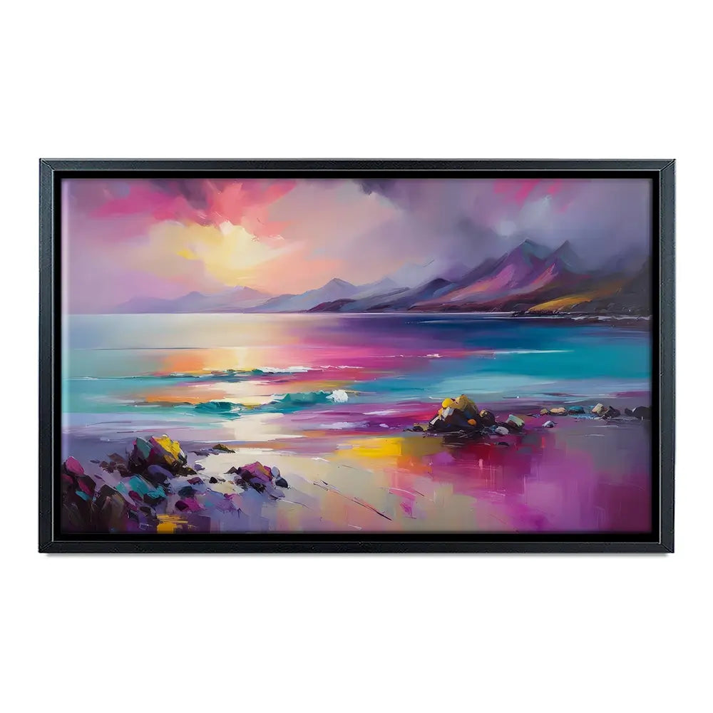 Magenta Skye Oversized Canvas Print Magenta Skye Oversized Canvas Print wall art product Art Print Shop