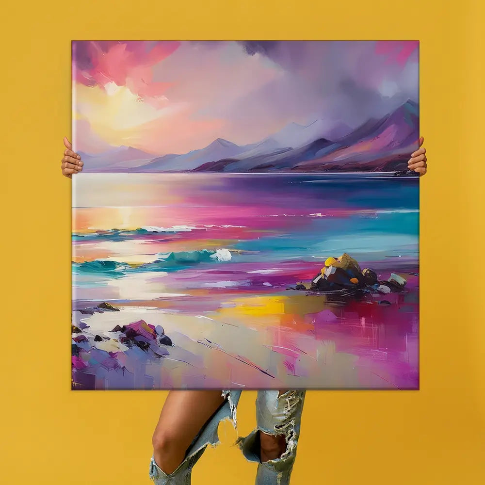 Magenta Skye Oversized Canvas Print Magenta Skye Oversized Canvas Print wall art product Art Print Shop
