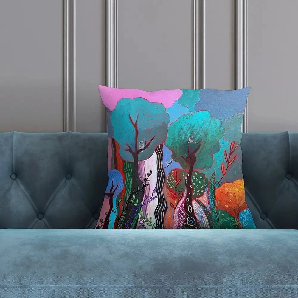 Magical Realms Cushion Magical Realms Cushion wall art product Laure Bury