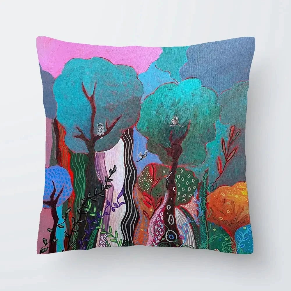 Magical Realms Cushion Magical Realms Cushion wall art product Laure Bury
