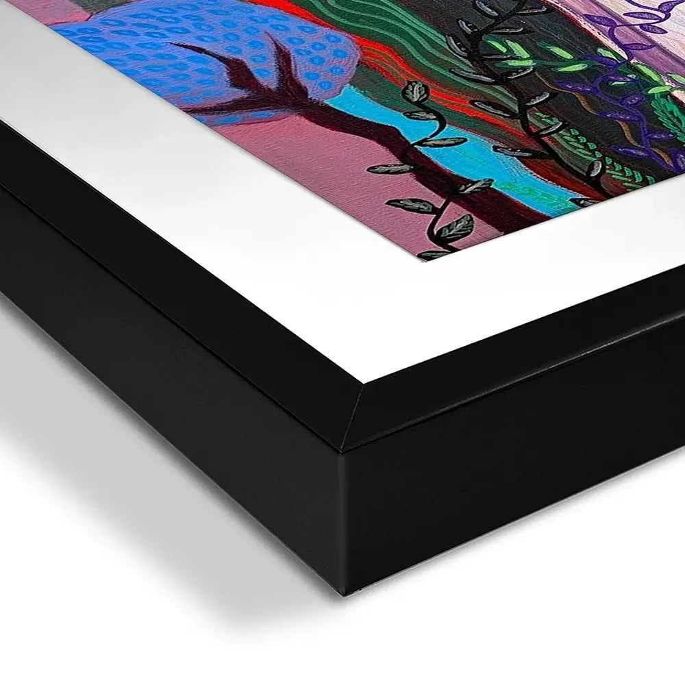 Magical Realms Square Framed Art Print Magical Realms Square Framed Art Print wall art product Laure Bury