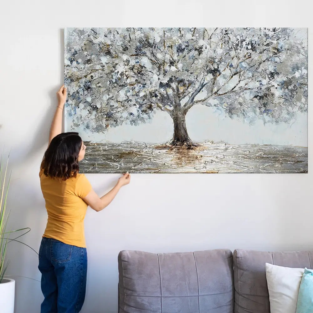 Magnificent Grey Tree Oversized Canvas Print Magnificent Grey Tree Oversized Canvas Print wall art product CHENYU ARTS / Shutterstock