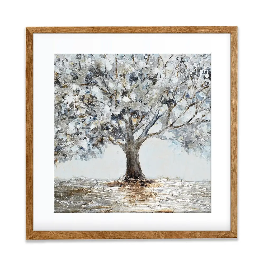 Magnificent Grey Tree Square Framed Art Print Magnificent Grey Tree Square Framed Art Print wall art product CHENYU ARTS / Shutterstock