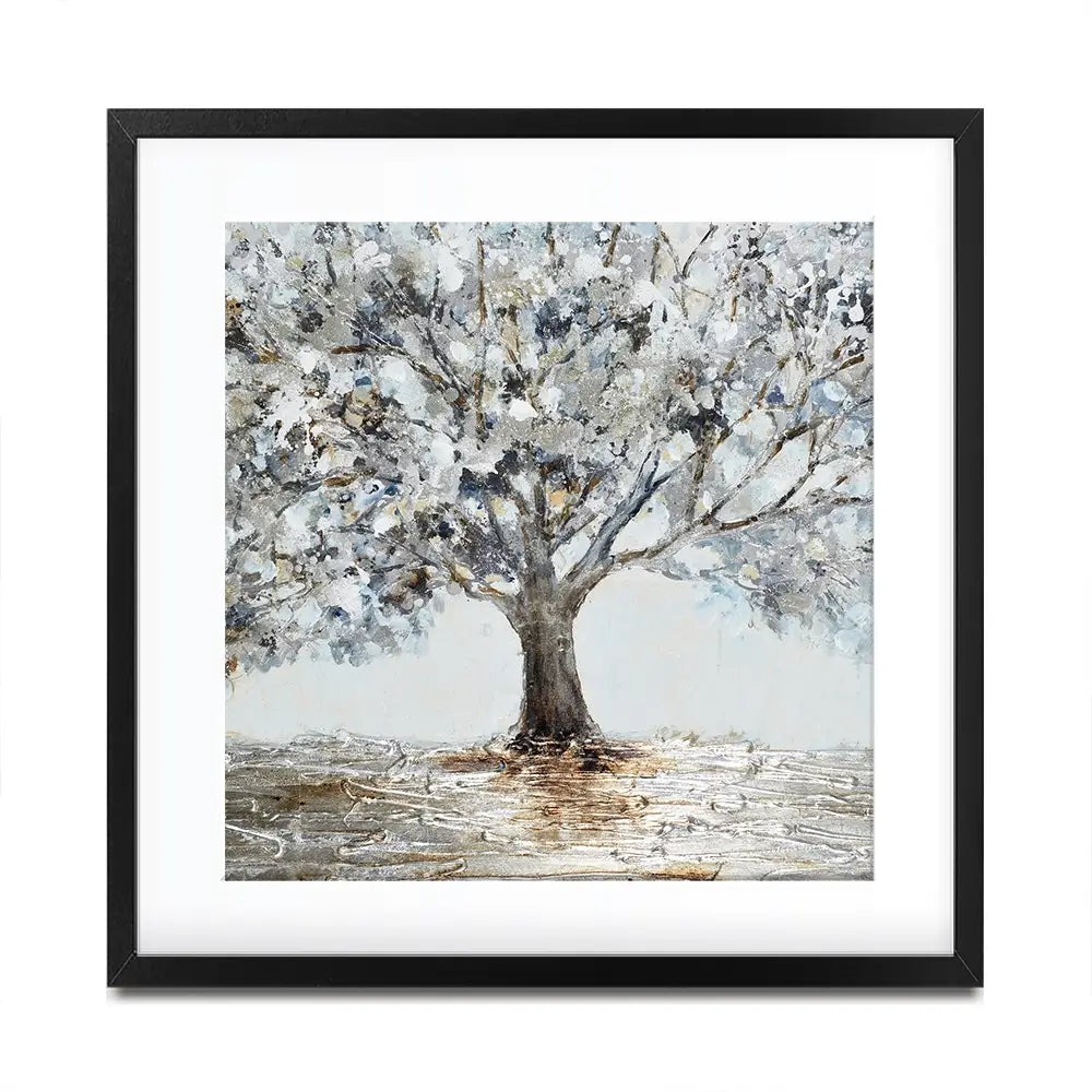 Magnificent Grey Tree Square Framed Art Print Magnificent Grey Tree Square Framed Art Print wall art product CHENYU ARTS / Shutterstock