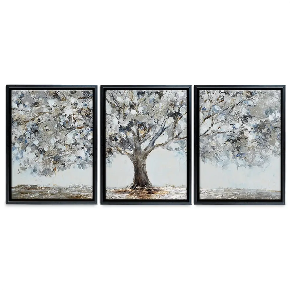 Magnificent Grey Tree Trio Canvas Print Magnificent Grey Tree Trio Canvas Print wall art product CHENYU ARTS / Shutterstock