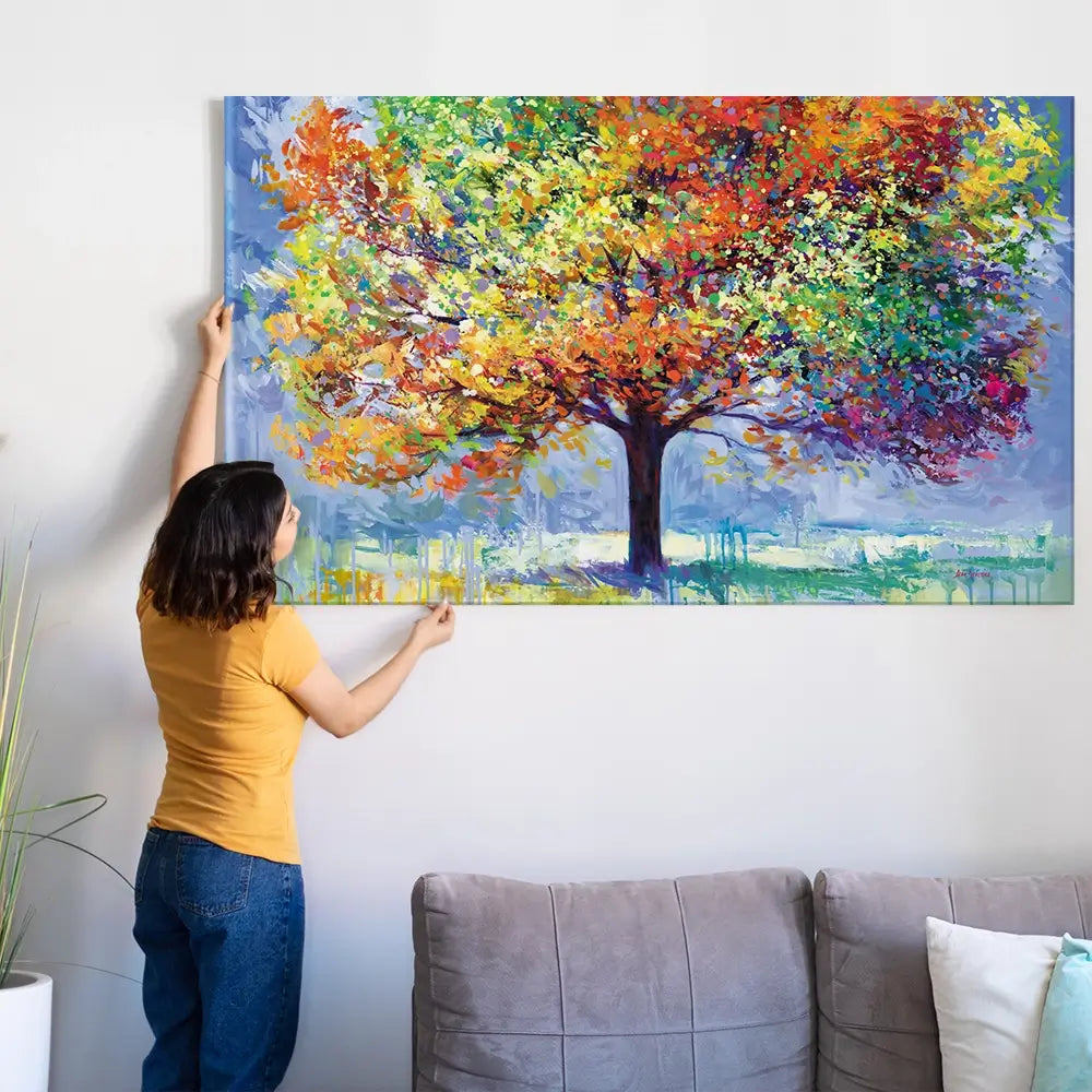 Magnificent Tree Oversized Canvas Print Magnificent Tree Oversized Canvas Print wall art product Leon Devenice