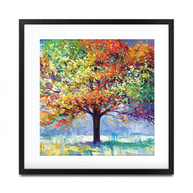 Magnificent Tree Square Framed Art Print Magnificent Tree Square Framed Art Print wall art product Leon Devenice