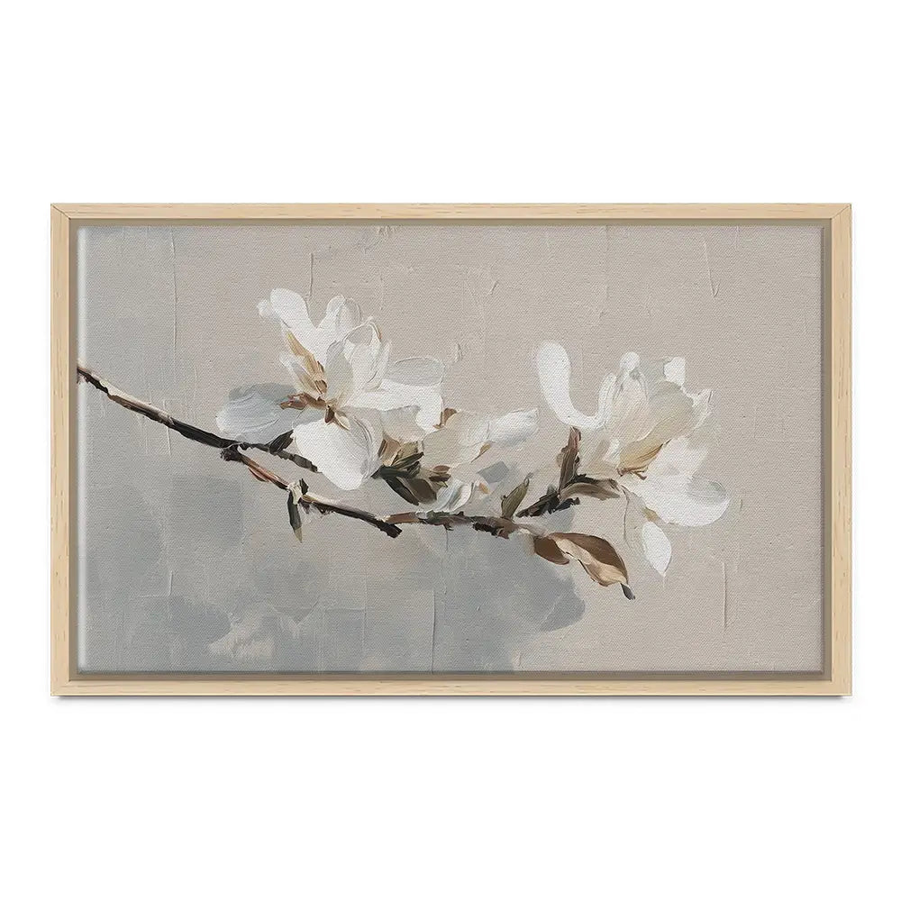 Magnolia Branch Canvas Print Magnolia Branch Canvas Print wall art product Svetlana Aleynikova