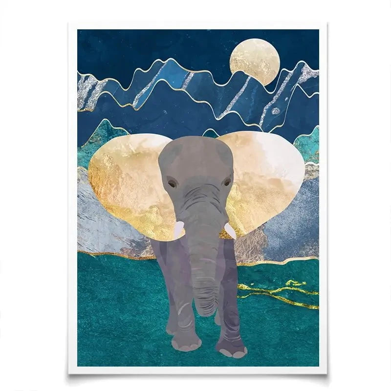 Majestic Elephant Art Print Majestic Elephant Art Print wall art product Sarah Manovski