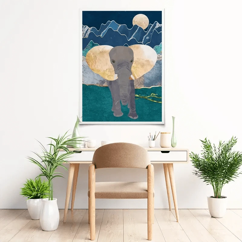 Majestic Elephant Art Print Majestic Elephant Art Print wall art product Sarah Manovski